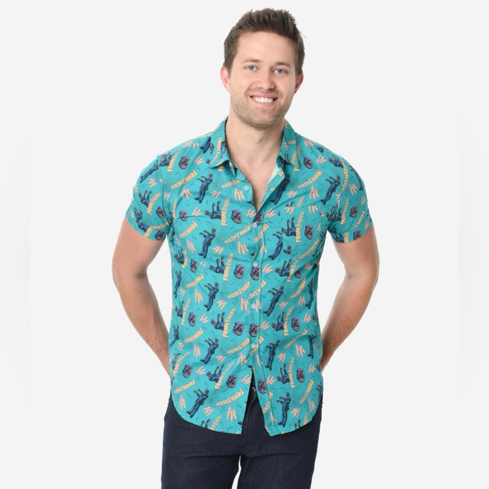 Universal Studios Monsters Button Up